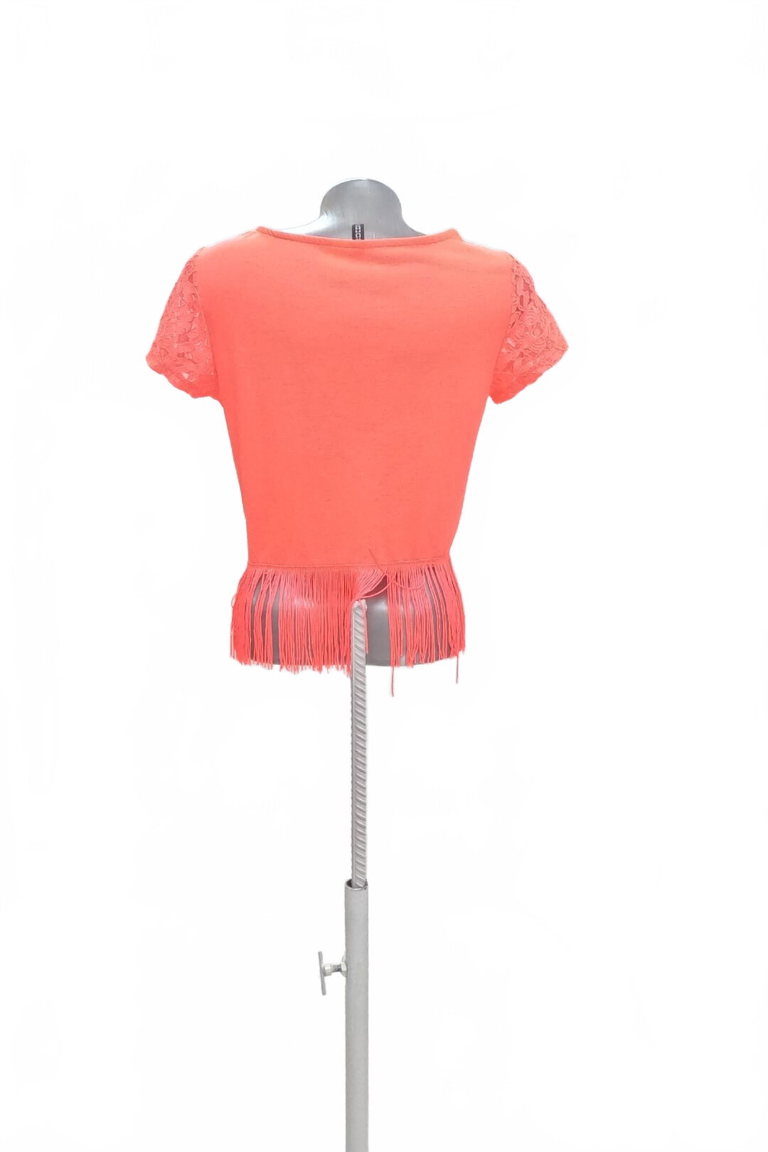 Damen -T-ShirtDividedohne Aufdruck,farberute,größeS