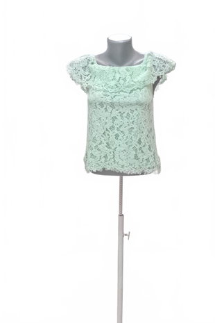 Damen -T-ShirtAmisuohne Aufdruck,farbetůrkis,größeS