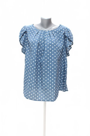Damen -T-ShirtSheinohne Aufdruck,farbegemustert,größe3XL