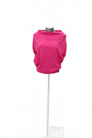 Damen -T-ShirtTatuumohne Aufdruck,farberute,größeS