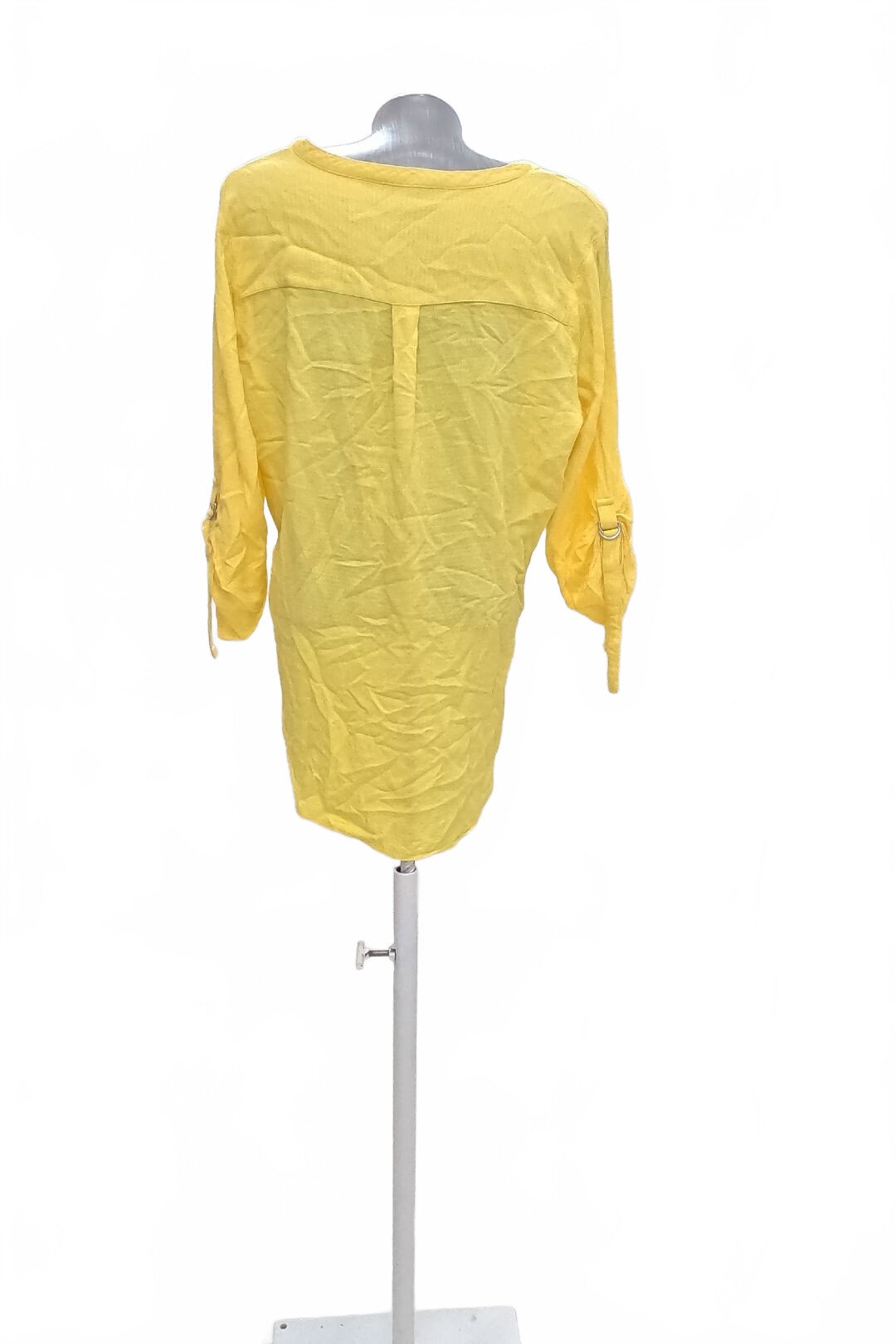 Damen -T-ShirtF&Fohne Aufdruck,farbegelb,größe44