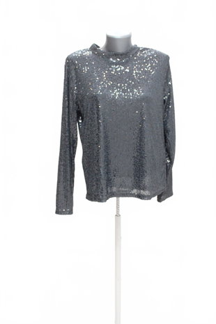 Damen -T-ShirtGenesisohne Aufdruck,farbegrau,größeL