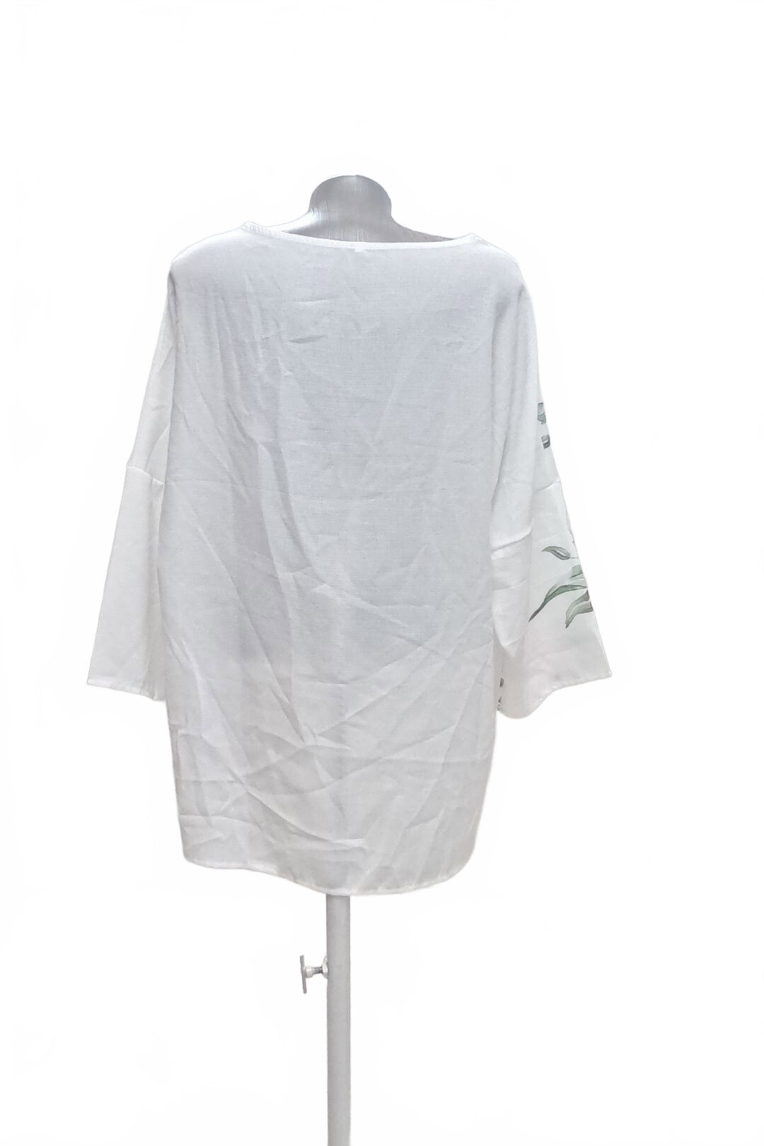 Damen -T-ShirtGenesisohne Aufdruck,farbegeblümt,größe2XL
