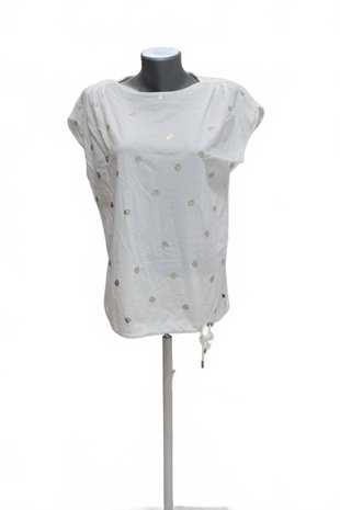 Damen -T-ShirtCecilohne Aufdruck,farbegemustert,größeS