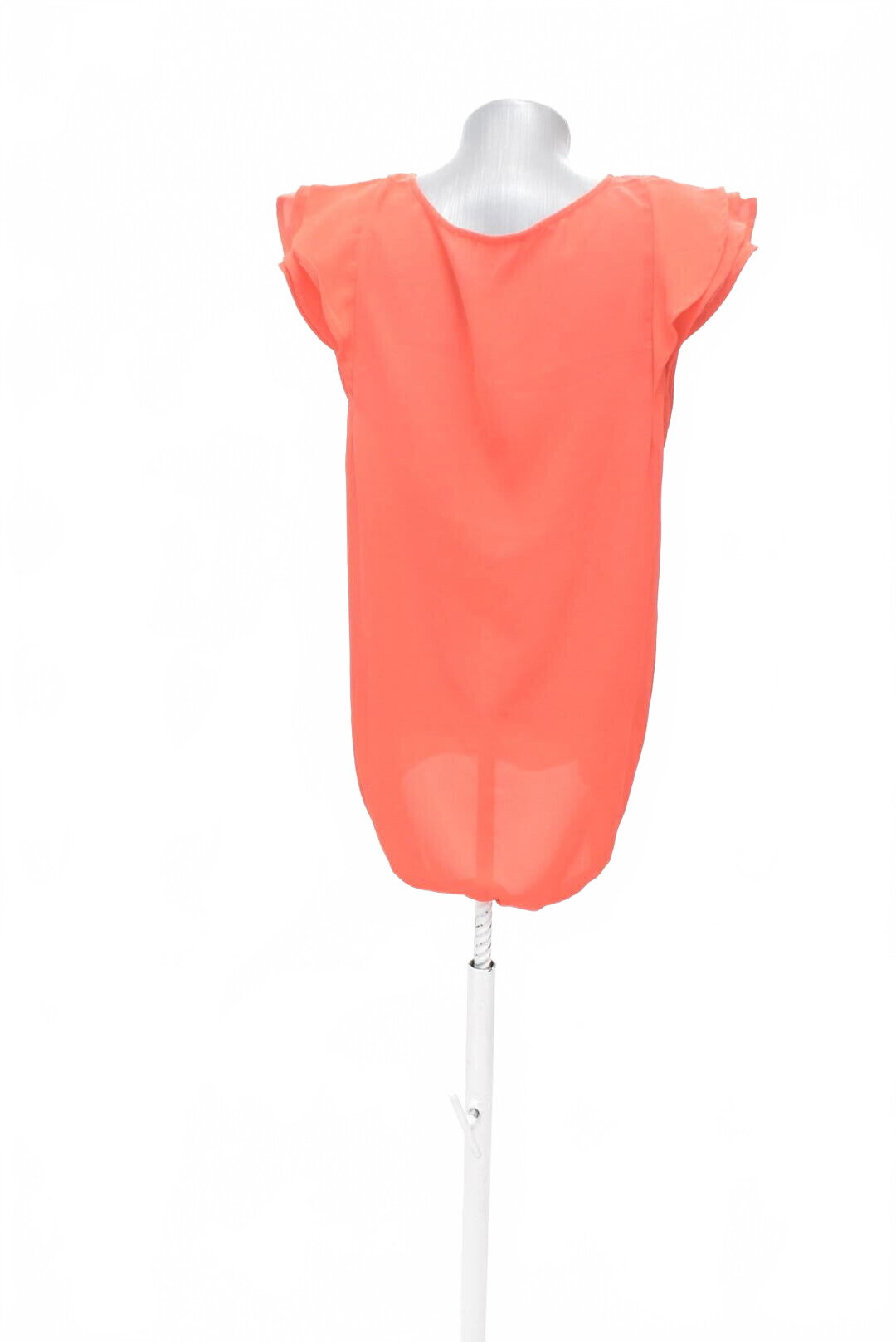 Damen -T-ShirtAmisuohne Aufdruck,farberot,größeM