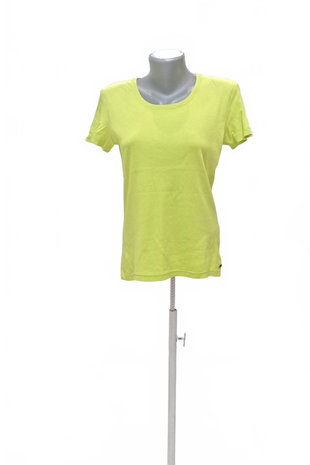 Damen -T-ShirtCecilohne Aufdruck,farbegrün,größeS