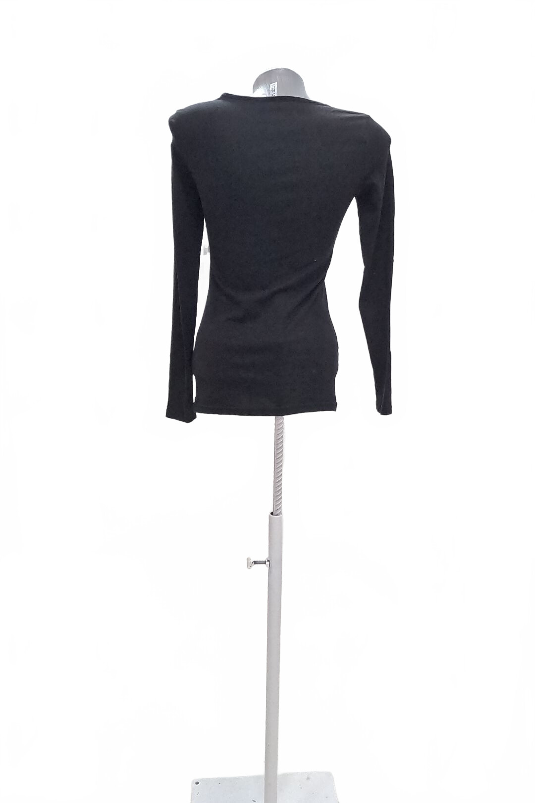Damen -T-ShirtH&Mohne Aufdruck,farbeschwarz,größeXS