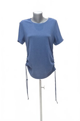 Damen -T-ShirtTchiboohne Aufdruck,farbeblau,größeM