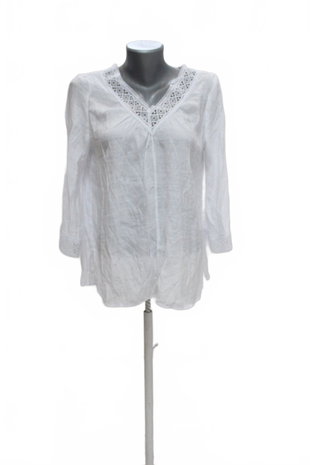 Damen -T-ShirtGenesisohne Aufdruck,farbeweiss,größeM