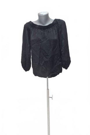 Damen -T-ShirtH&Mohne Aufdruck,farbeschwarz,größe38