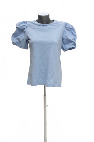 Damen -T-ShirtF&Fohne Aufdruck,farbeblau,größe38