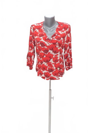 Damen bluse : Brand,Farbegeblümt,größe: size
