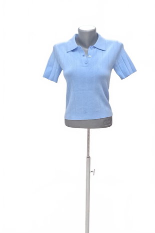 Damen -T-ShirtMangoohne Aufdruck,farbeblau,größeS