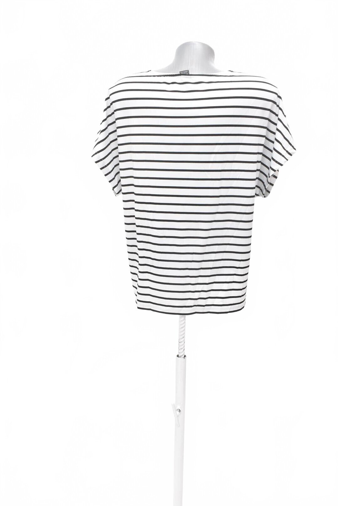 Damen -T-ShirtSheinohne Aufdruck,farbegestreift,größeL