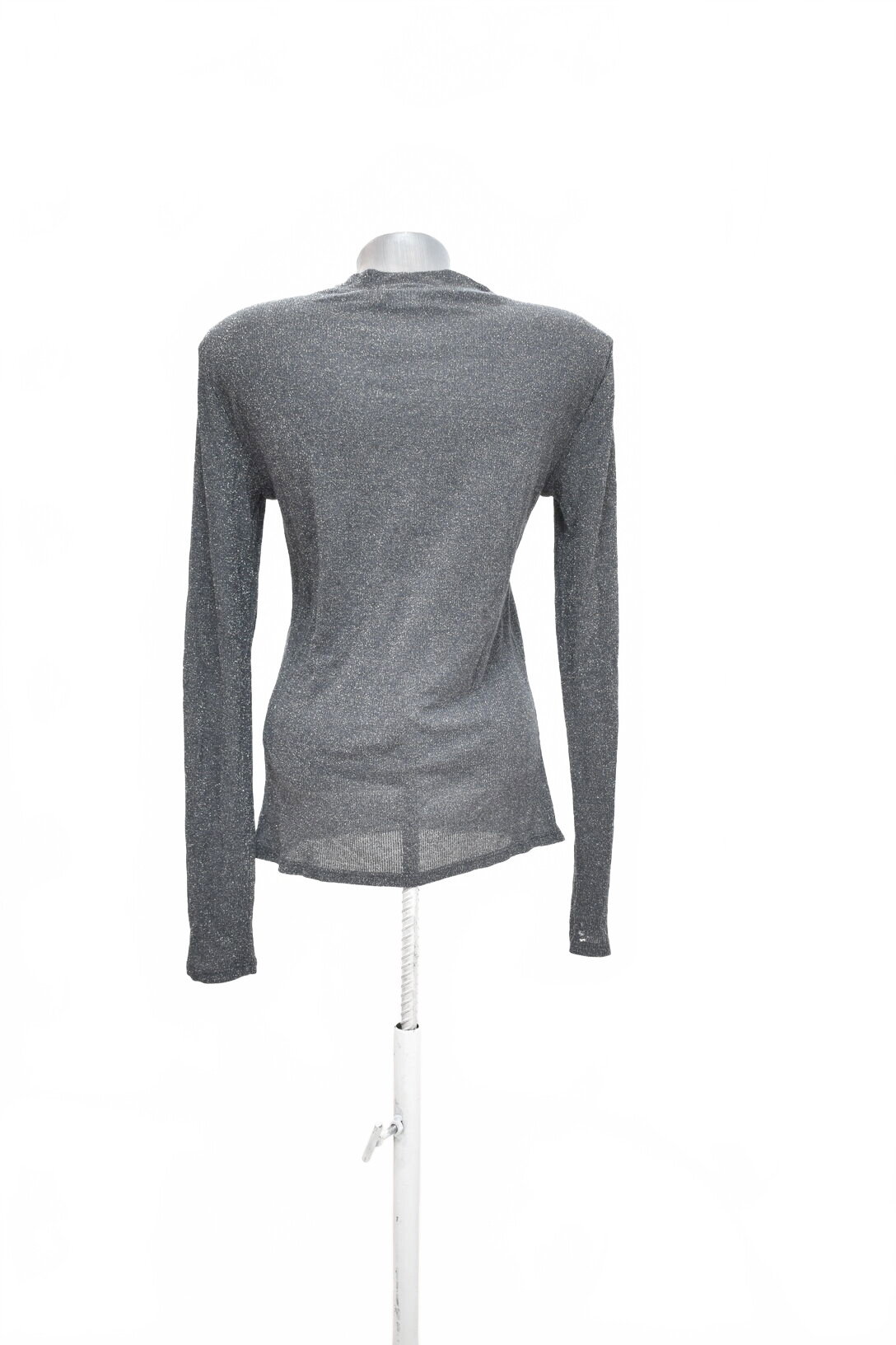 Damen -T-ShirtVilaohne Aufdruck,farbesilber,größeL