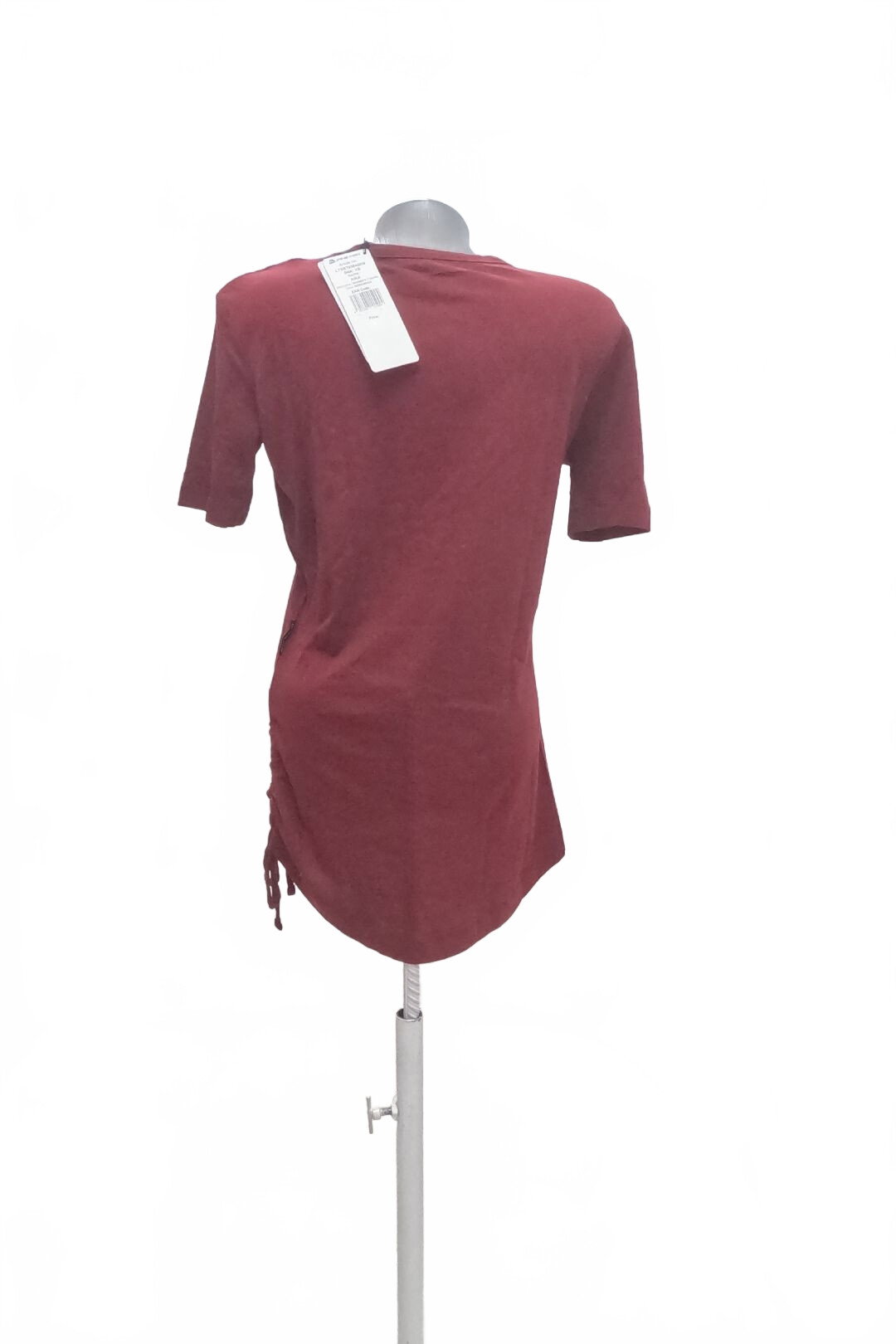 Damen -T-ShirtAlpine Proohne Aufdruck,farbebordo,größeXS