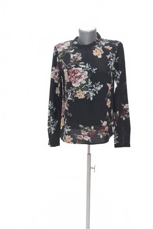 Damen -T-ShirtOnlyohne Aufdruck,farbegeblümt,größe34