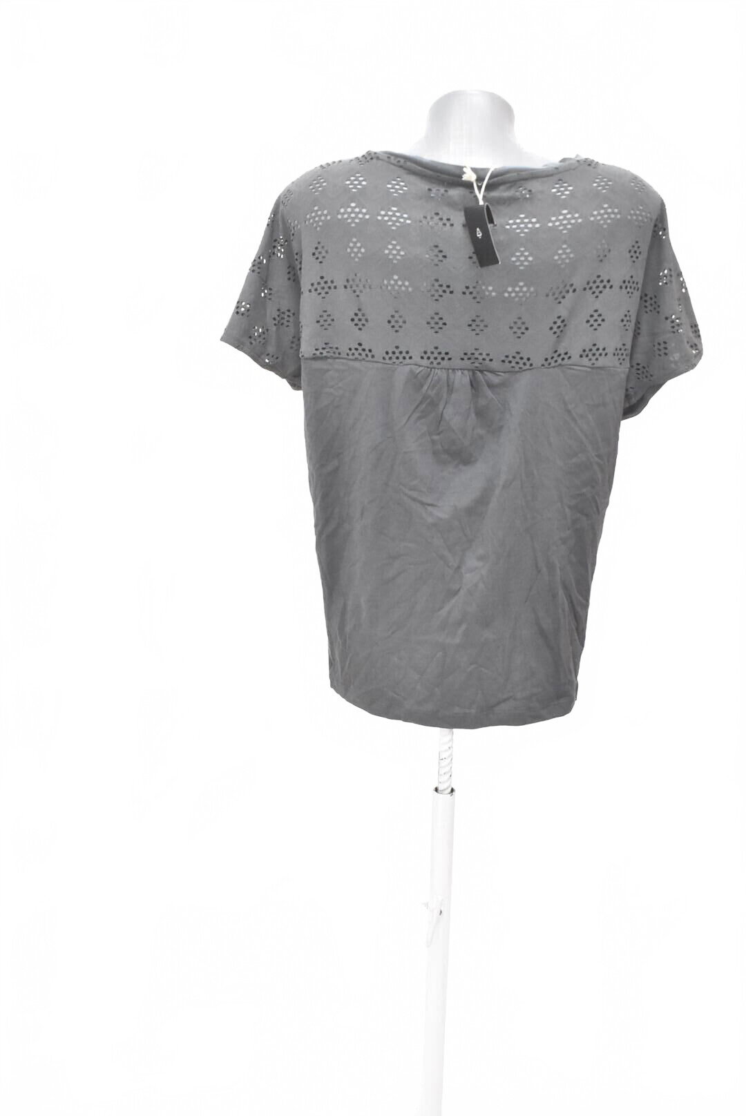Damen -T-ShirtGenesisohne Aufdruck,farbegrau,größeM
