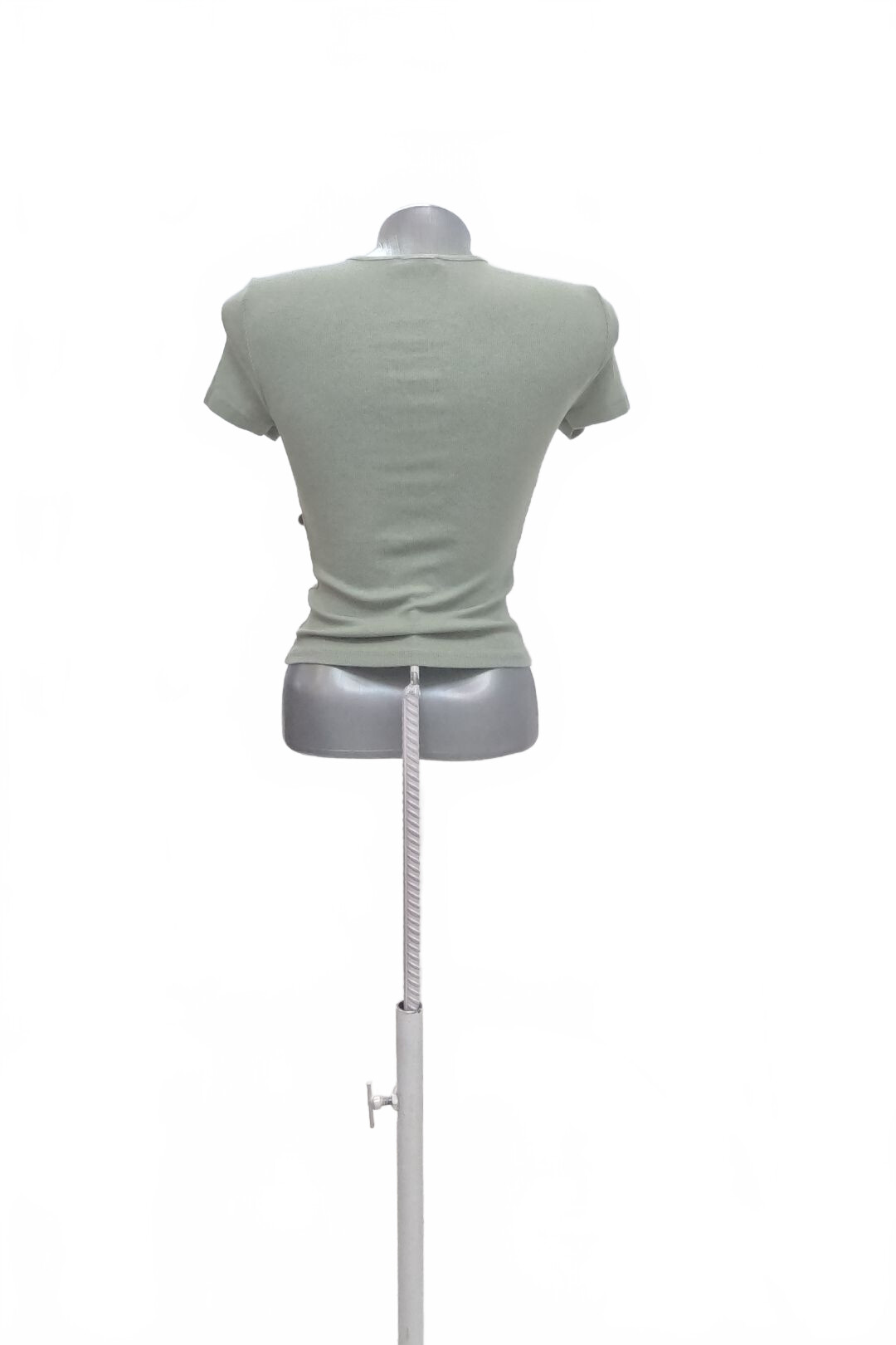 Damen -T-ShirtStradivariusohne Aufdruck,farbekhaki,größeS