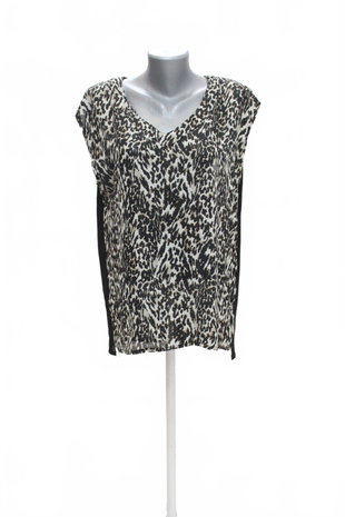 Damen -T-ShirtGenesisohne Aufdruck,farbeanimal-print,größeXL
