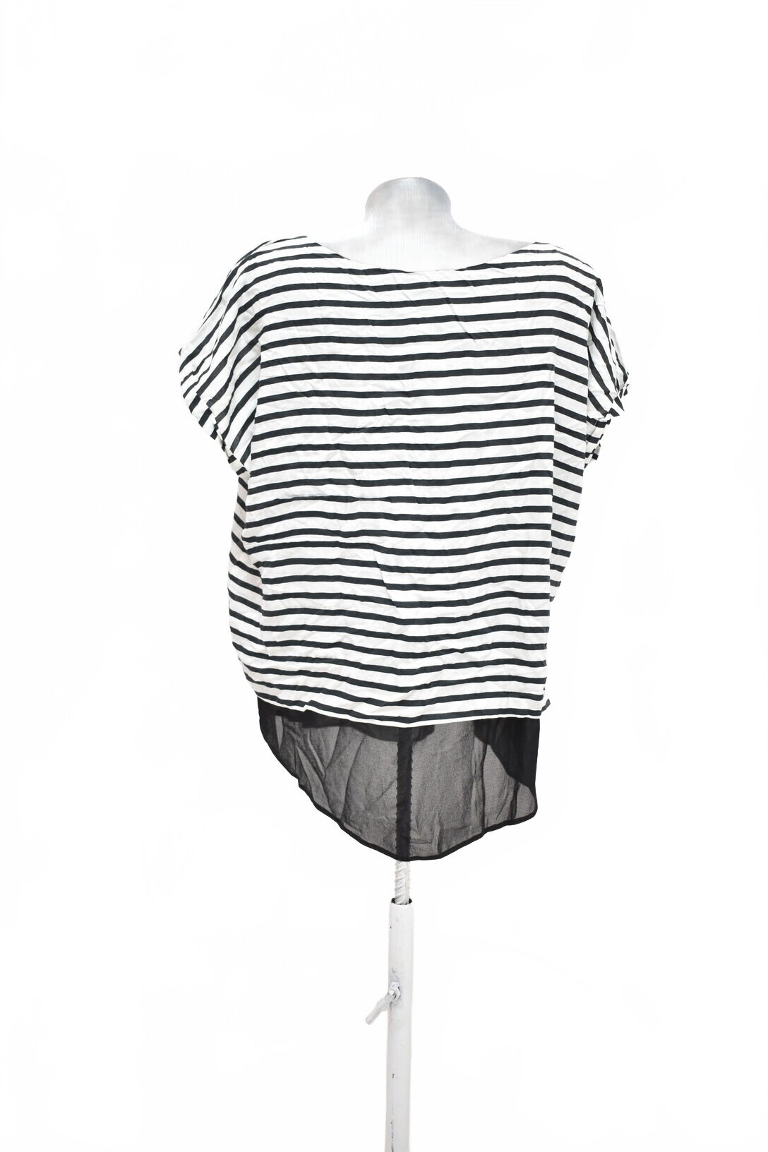 Damen -T-ShirtF&Fohne Aufdruck,farbegestreift,größe40