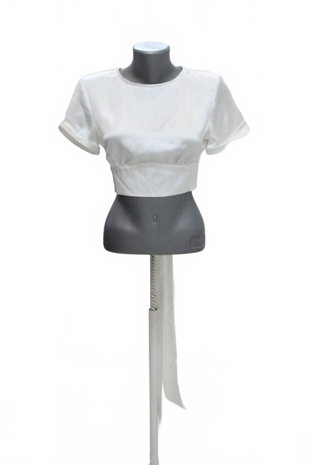 Damen -T-ShirtZaraohne Aufdruck,farbeweiss,größeS