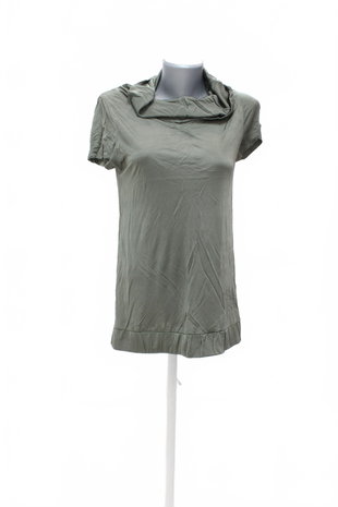 Damen -T-ShirtH&Mohne Aufdruck,farbekhaki,größeM