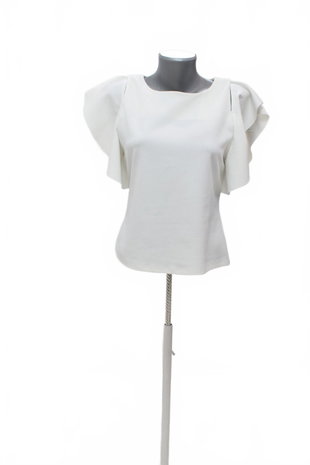 Damen -T-ShirtReservedohne Aufdruck,farbeweiss,größeS