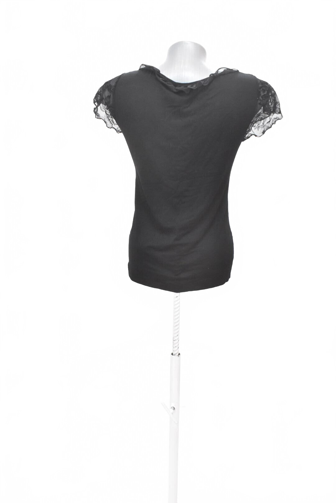 Damen -T-ShirtGenesisohne Aufdruck,farbeschwarz,größeXS