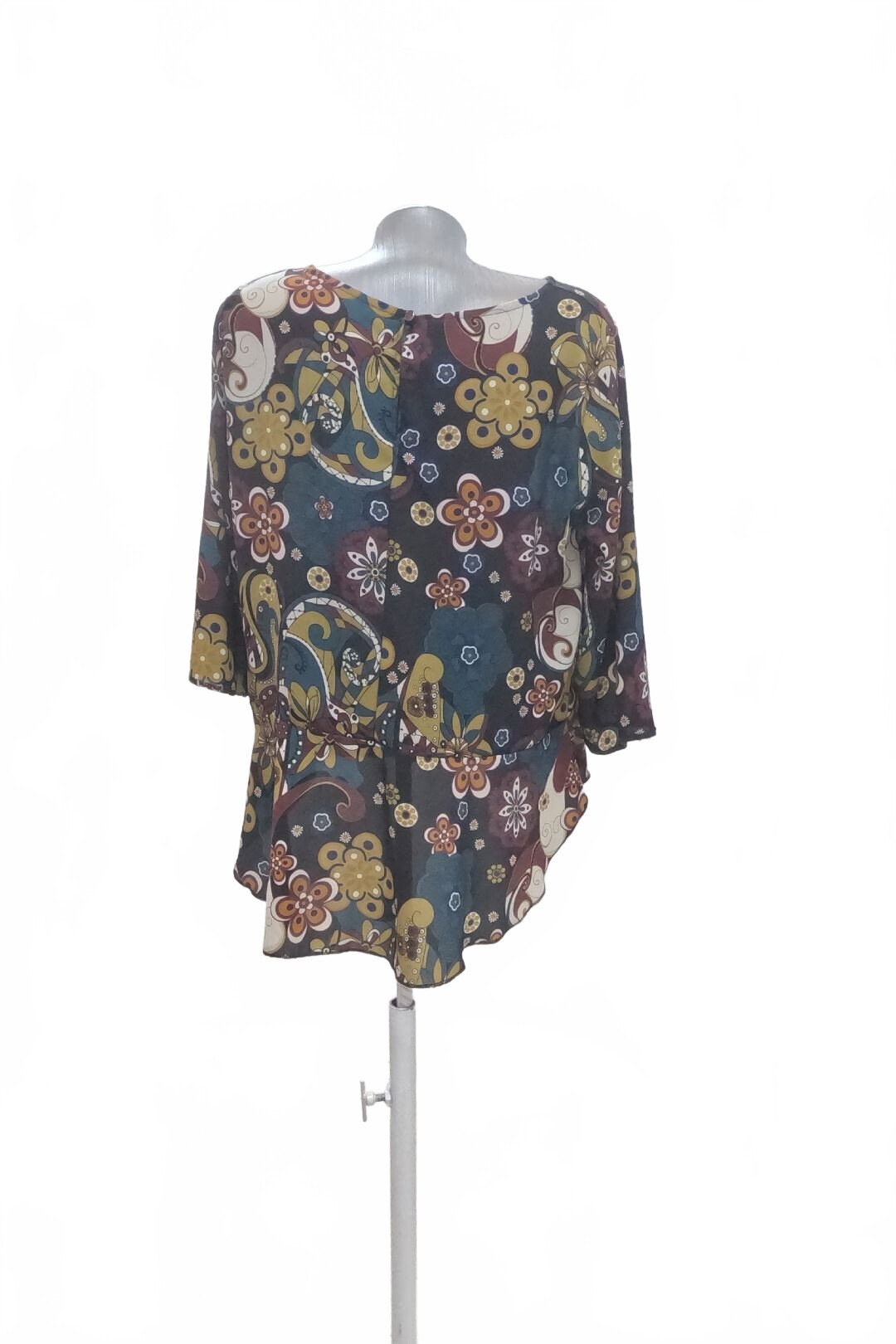 Damen -T-ShirtGenesisohne Aufdruck,farbegeblümt,größeS