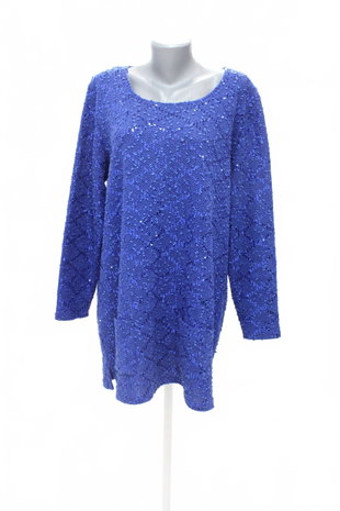 Damen -T-ShirtGenesisohne Aufdruck,farbeblau,größe48