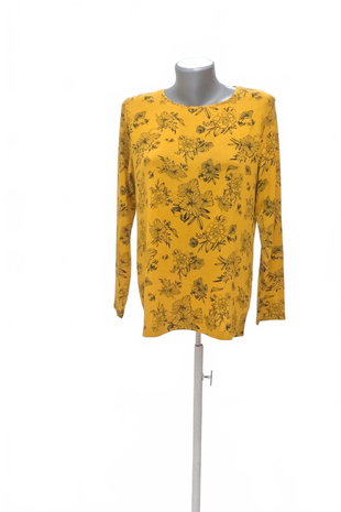 Damen -T-ShirtEsmaraohne Aufdruck,farbegeblümt,größeM