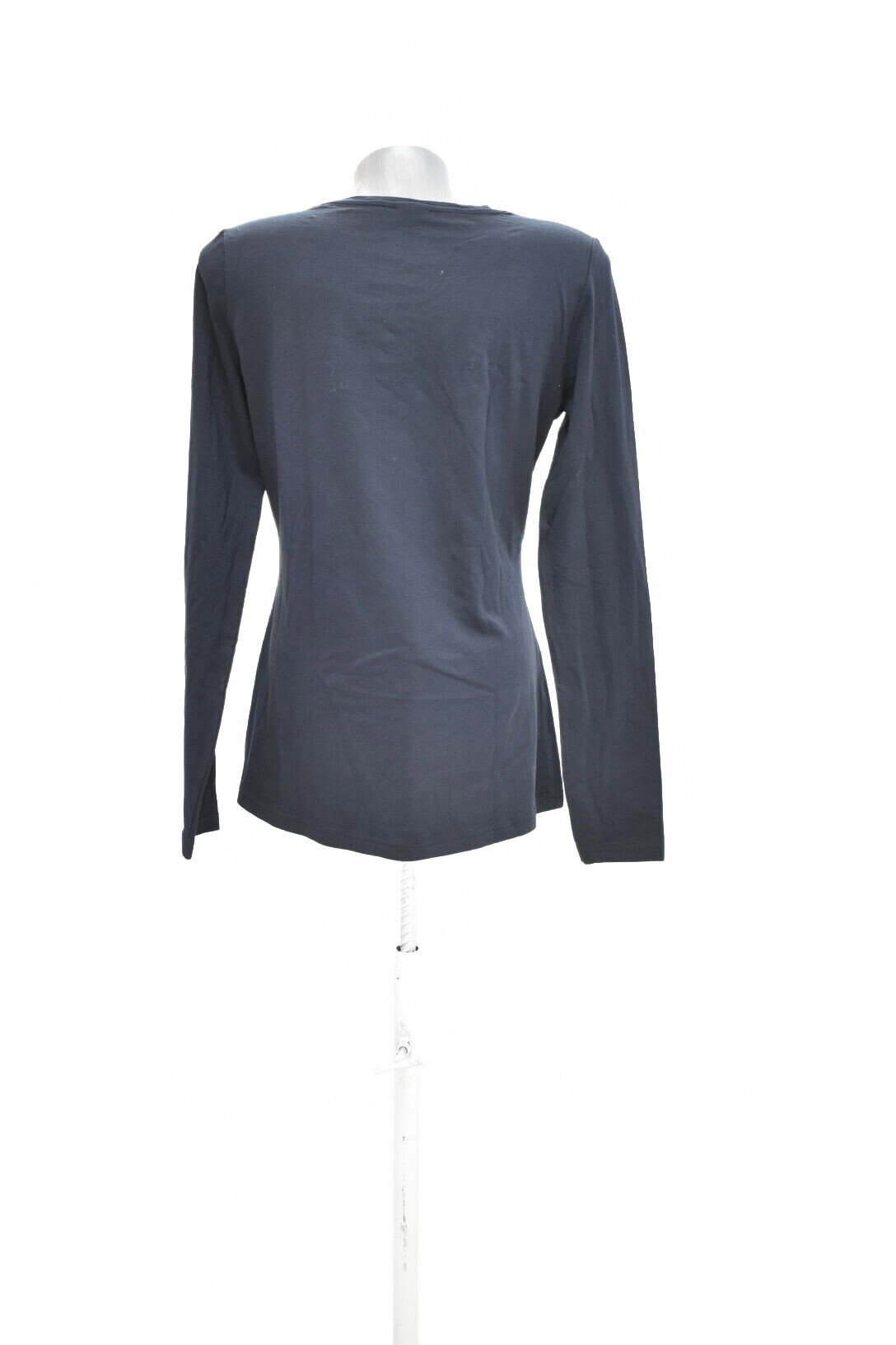 Damen -T-ShirtMalfinimit Aufdruck,farbeblau,größeL