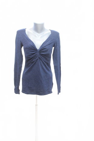Damen -T-ShirtOrsayohne Aufdruck,farbeblau,größeS