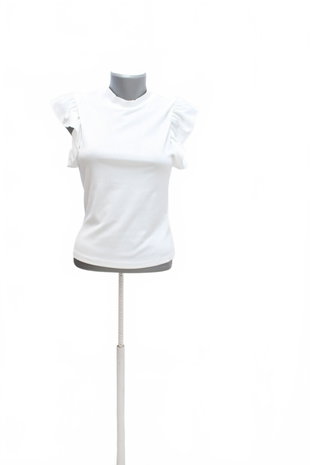 Damen -T-ShirtGenesisohne Aufdruck,farbeweiss,größeM