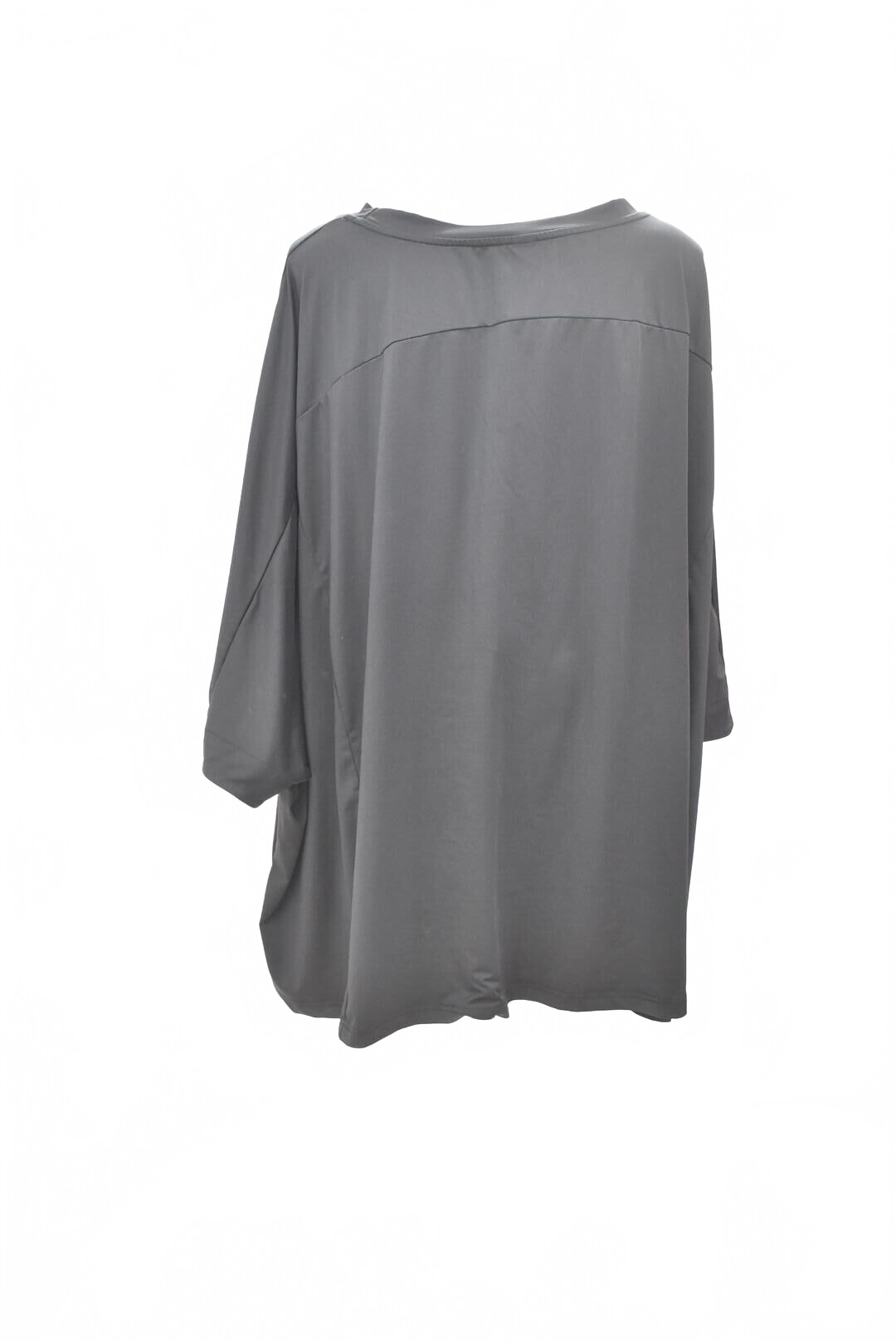 Damen -T-ShirtSheinohne Aufdruck,farbeschwarz,größe6XL