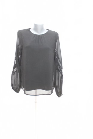 Damen -T-ShirtVero Modaohne Aufdruck,farbeschwarz,größeM