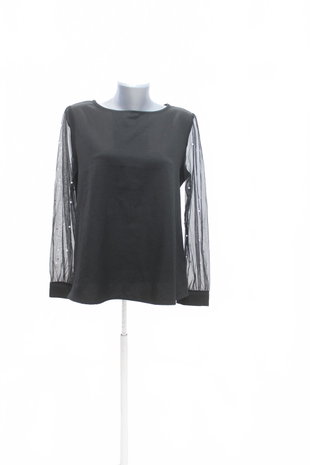 Damen -T-ShirtGenesisohne Aufdruck,farbeschwarz,größeM