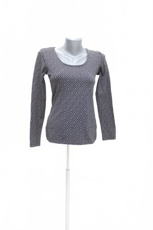 Damen -T-ShirtEsmaraohne Aufdruck,farbegemustert,größe36