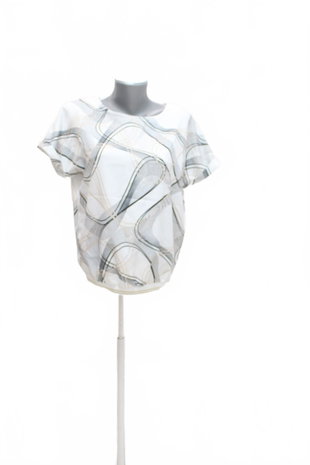 Damen -T-ShirtGenesisohne Aufdruck,farbegemustert,größeS