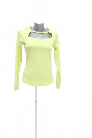 Damen -T-ShirtOrsayohne Aufdruck,farbegelb,größeS