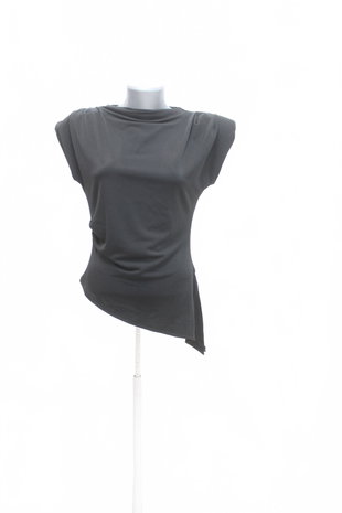 Damen -T-ShirtGenesisohne Aufdruck,farbeschwarz,größeM