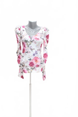 Damen -T-ShirtGenesisohne Aufdruck,farbegeblümt,größeS