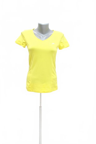 Damen -T-ShirtAdidasmit Aufdruck,farbegelb,größe38