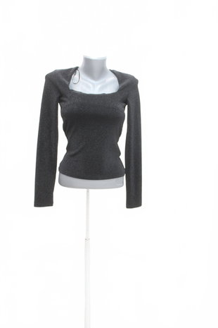 Damen -T-ShirtH&Mohne Aufdruck,farbeschwarz,größeXS