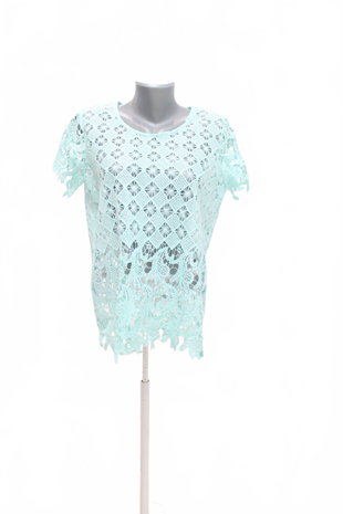 Damen -T-ShirtJaninaohne Aufdruck,farbetůrkis,größe40