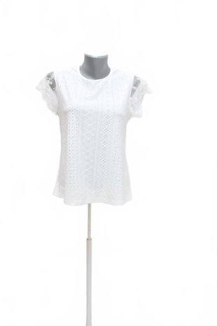 Damen -T-ShirtGenesisohne Aufdruck,farbeweiss,größeS