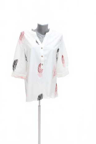 Damen -T-ShirtGenesisohne Aufdruck,farbegeblümt,größe44