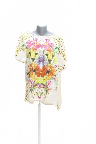 Damen -T-ShirtGenesismit Aufdruck,farbebeige,größe46