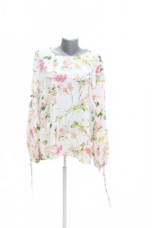 Damen -T-ShirtJaninaohne Aufdruck,farbegeblümt,größe44